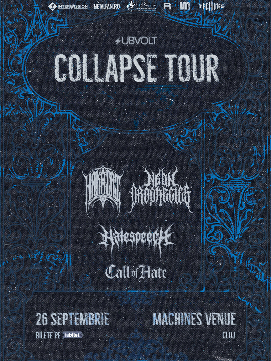 2. Hakairi, Neon Prophecies și Hatespeech live în Timișoara și Cluj: program și reguli de acces