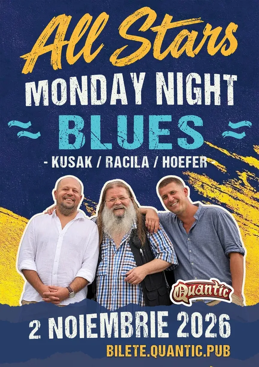 All Stars Monday Night Blues - RACILA - KUSAK - HOEFER - in club Quantic