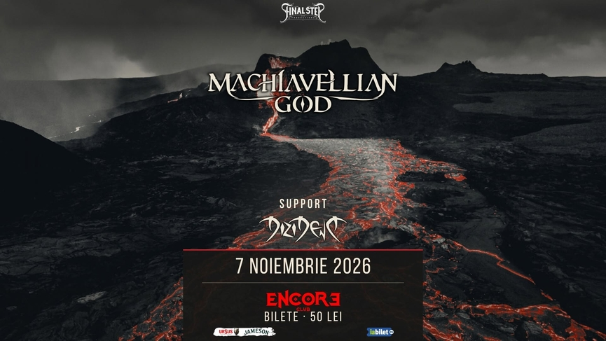 Concert Machiavellian God și Dizident în Encore Club, Bucuresti