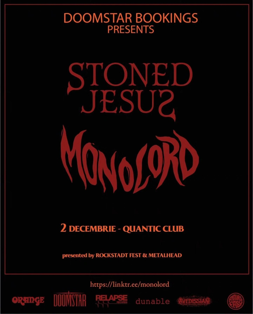 Stoned Jesus canta la Quantic alaturi de Monolord