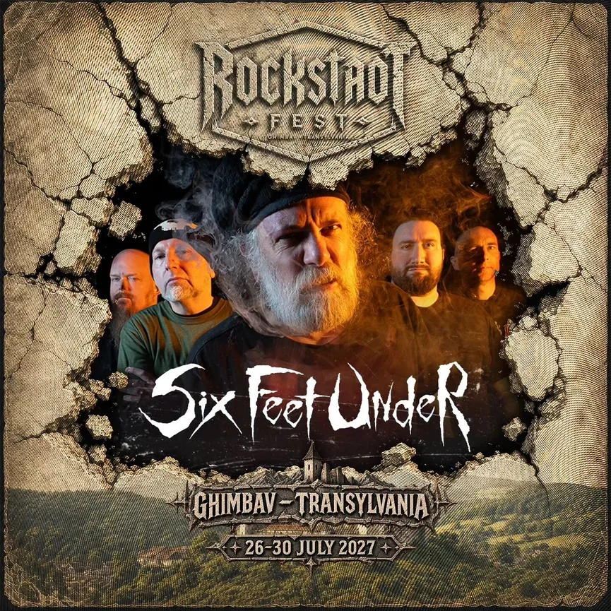 3. Therion, Six Feet Under si Embrionic Autopsy si alte trupe anuntate la Rockstadt Fest 2027