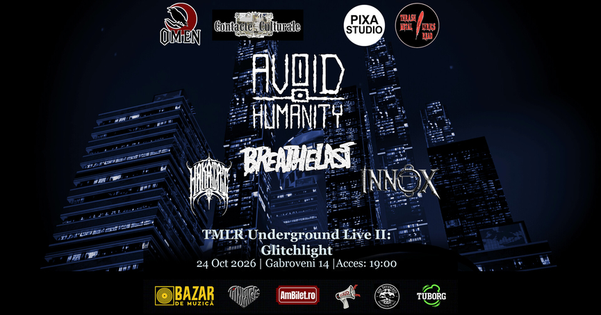 TMLR Underground Live II: Bine de știut la Glitchlight, program