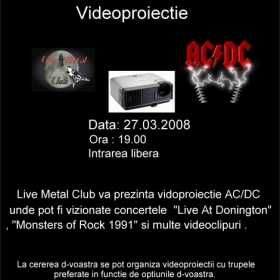Videoproiectie AC-DC