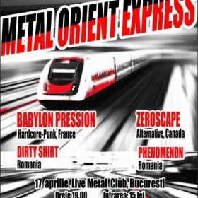 Metal Orient Express Bucuresti