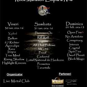 Rock Maraton in Live Metal Club Editia 4