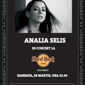 Concert Analia Selis in Hard Rock Cafe
