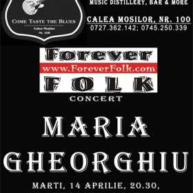 Concert MARIA GHEORGHIU in club 100 Crossroads