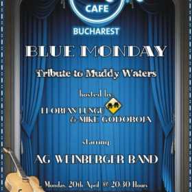 Concert tribut Muddy Waters oferit de AG Weinberger Band in Hard Rock Cafe