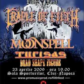 FILTH FEST TOUR cu Cradle of Filth, Moonspell si Turisas