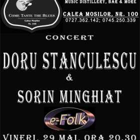 Concert DORU STANCULESCU & SORIN MINGHIAT in club 100 CROSSROADS