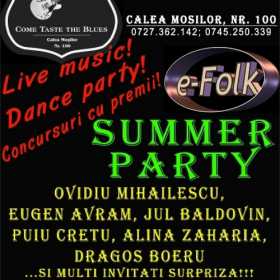 E-Folk Summer Party in club 100 CROSSROADS