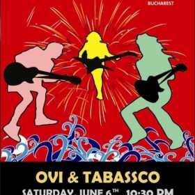 Live Music cu Ovi si Tabassco in Hard Rock Cafe