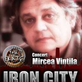 Mircea Vintila la Folk Frate in club Iron City