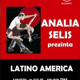 Concert LatinoAmerica cu Analia Selis & Band in Hard Rock Cafe