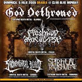 Storming the Balkans Tour 2009 - metal extrem olandez cu GOD DETHRONED