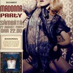 Madonna Party in Hard Rock Cafe din Bucuresti