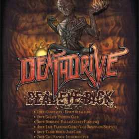 8 orase confirmate momentan in The Drive towards death, destruction and non-existence Tour