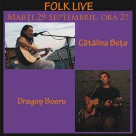 Concert Catalina Beta si Dragos Boeru in club 100 Crossroads