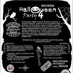 Editia a 4-a a Dacorum Halloween Party in Apasu Bar cu C.O.D. si Richter 9.7