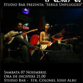 Concert ALINIAN la Serile Unplugged in Studio Bar