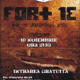War of Industrial Rock cu Fort 13 in club El Grande Comandante