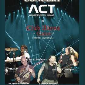 Concert ACT in Galati la ABYSS ROCK CLUB