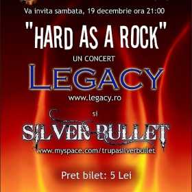 Concert LEGACY si SILVER BULLET la Hard As A Rock in Apasu Bar