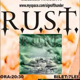 Concert R.U.S.T. in Abyss Rock Club din Galati