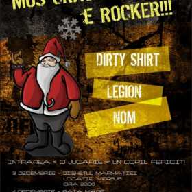 Mos Craciun e Rocker Editia a III-a cu Dirty Shirt, Legion si Nom