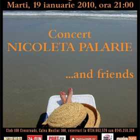 Concert Nicoleta Palarie in club 100 CROSSROADS