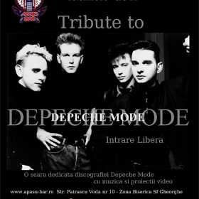 Tribute to Depeche Mode in Apasu Bar