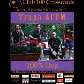 Concert ACUM in Club 100 Crossroads