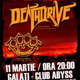 Concert Deathdrive si Proof in ABYSS ROCK CLUB