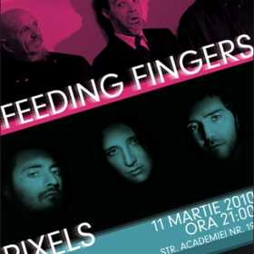 Concert Feeding Fingers & The Pixels in Club Control