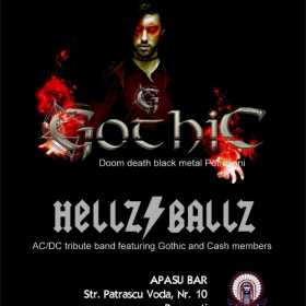 Concert Gothic si Hellz Ballz in Apasu Bar
