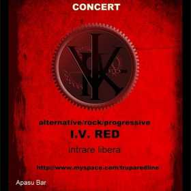 Concert alternative, rock, progressive cu I.V.Red in Apasu Bar