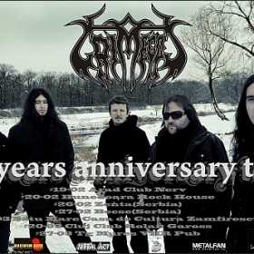 Noi detalii Grimegod 18 years anniversary tour