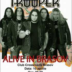 Concert TROOPER in club Crossroads din Brasov