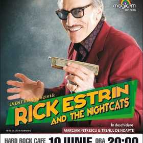 Concert Rick Estrin & Nightcats si Trenul de noapte in Hard Rock Cafe