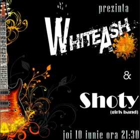 Concert WHITE ASH si Shorty in club Iron City