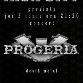 Concert death metal cu Progeria in club Iron City