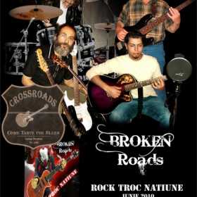 Concert BROKEN ROADS: lansare album Rock Troc Natiune