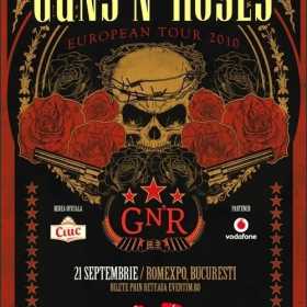 Concertul Guns N'Roses de la Bucuresti are loc pe 21 septembrie 2010