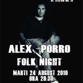Folk Nights cu Alex Porro in El Primer Comandante