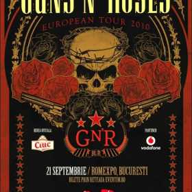 Ciuc Premium este berea oficiala a concertului Guns n'Roses de la Bucuresti
