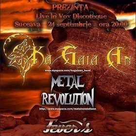 Concert Ka Gaia An, Metal Revolution si Fever's in Discotheque Vox