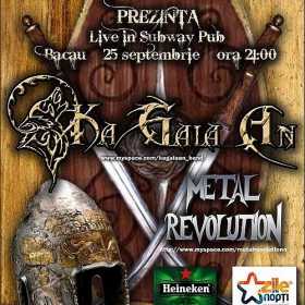 Concert Ka Gaia An si Metal Revolution in Subway Pub