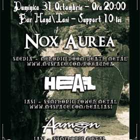 Concert NOX AUREA, Heal si Aamon in Bar Hand