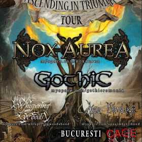 Concert Nox Aurea, Gothic, Whispering Woods si Apa Simbetii in Cage Club