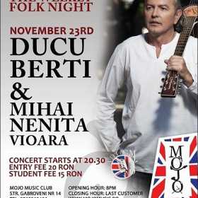 Concert Ducu Berti si Mihai Nenita in Mojo Music Club